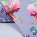 Mirabello Plumbago Floral Cotton Sateen Sheet Set