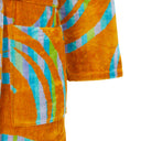 Carrara Halaveli Modern Hooded Terrycloth Bathrobe