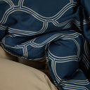 Trussardi Bloom Geometric Cotton Sateen Quilt