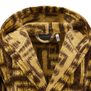 Carrara Gazi Modern Hooded Terrycloth Bathrobe