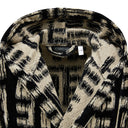 Carrara Gazi Modern Hooded Terrycloth Bathrobe