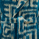 Carrara Gazi Modern Hooded Terrycloth Bathrobe