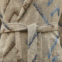 Carrara Kanzi Modern Hooded Terry Bathrobe