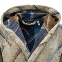 Carrara Kanzi Modern Hooded Terry Bathrobe
