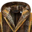 Carrara Tandy Modern Hooded Terrycloth Bathrobe