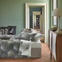 Mirabello Abstract Flower Floral Cotton Sateen Sheet Set