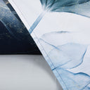 Mirabello Abstract Flower Floral Duvet Cover Set in Cotton Sateen