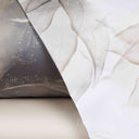 Mirabello Abstract Flower Floral Duvet Cover Set in Cotton Sateen