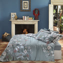 Mirabello Forest Memory Floral Percale Luisiana Duvet Cover with Pillowcases