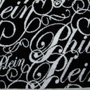 Guest Towel with Modern Philipp Plein Script in Terry Cloth