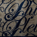 Guest Towel with Modern Philipp Plein Script in Terry Cloth