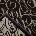 Guest Towel with Modern Philipp Plein Script in Terry Cloth