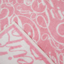 Guest Towel with Modern Philipp Plein Script in Terry Cloth