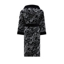 Philipp Plein Modern Script Hooded Terry Bathrobe