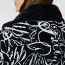 Philipp Plein Modern Script Hooded Terry Bathrobe