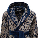 Philipp Plein Modern Script Hooded Terry Bathrobe
