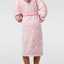 Philipp Plein Modern Script Hooded Terry Bathrobe