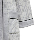 Philipp Plein Modern Script Hooded Terry Bathrobe