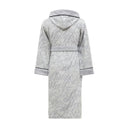 Philipp Plein Modern Script Hooded Terry Bathrobe