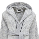 Philipp Plein Modern Script Hooded Terry Bathrobe