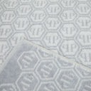 Philipp Plein Modern Pattern Terry Bath Towel
