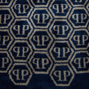 Philipp Plein Modern Pattern Terry Bath Towel