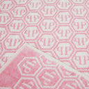 Philipp Plein Modern Pattern Terry Bath Towel