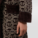 Philipp Plein Modern Pattern Terry Kimono