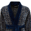 Philipp Plein Modern Pattern Terry Kimono