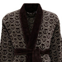 Philipp Plein Modern Pattern Terry Kimono