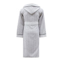 Philipp Plein Hooded Bathrobe Modern Pattern Terry Towelling