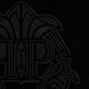 Philipp Plein Gothic Monogram Solid Color Velvet Decorative Pillow