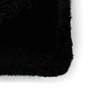 Philipp Plein Gothic Monogram Solid Color Velvet Decorative Pillow