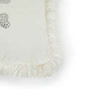 Philipp Plein Crystal Skull Solid Color Velvet Decorative Pillow