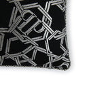 Philipp Plein Chains Plain Colour Jacquard Satin Decorative Cushion