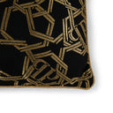 Philipp Plein Chains Plain Colour Jacquard Satin Decorative Cushion