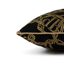 Philipp Plein Chains Plain Colour Jacquard Satin Decorative Cushion