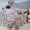 Emporium Elegant Flowers Floral Percale Duvet Cover with Pillowcases