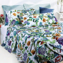 Mirabello Hydrangea-jungle Floral Percale Sheet Set