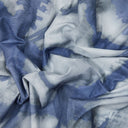 Mirabello Shibori Geometric Percale Luisiana Duvet Cover with Pillowcases