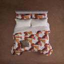 Mirabello Forms Modern Percale Luisiana Duvet Set