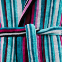 Hooded Terry Cloth Bathrobe Carrara Bora Bora Modern
