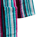 Hooded Terry Cloth Bathrobe Carrara Bora Bora Modern