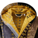 Carrara Ibiza Modern Hooded Terry Bathrobe