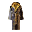 Carrara Ibiza Modern Hooded Terry Bathrobe