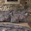 Completo Lenzuola Mirabello Macroflowers Floreale in Raso di cotone