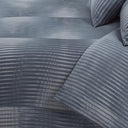Completo Lenzuola Mirabello Waves Geometrico in Raso di cotone