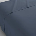 Mirabello Luisiana Solid Color Percale Top Sheet Louisiana