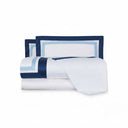 Mirabello Brera Two-Tone Plain Cotton Sateen Sheet Set
