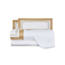 Mirabello Brera Two-Tone Plain Cotton Sateen Sheet Set